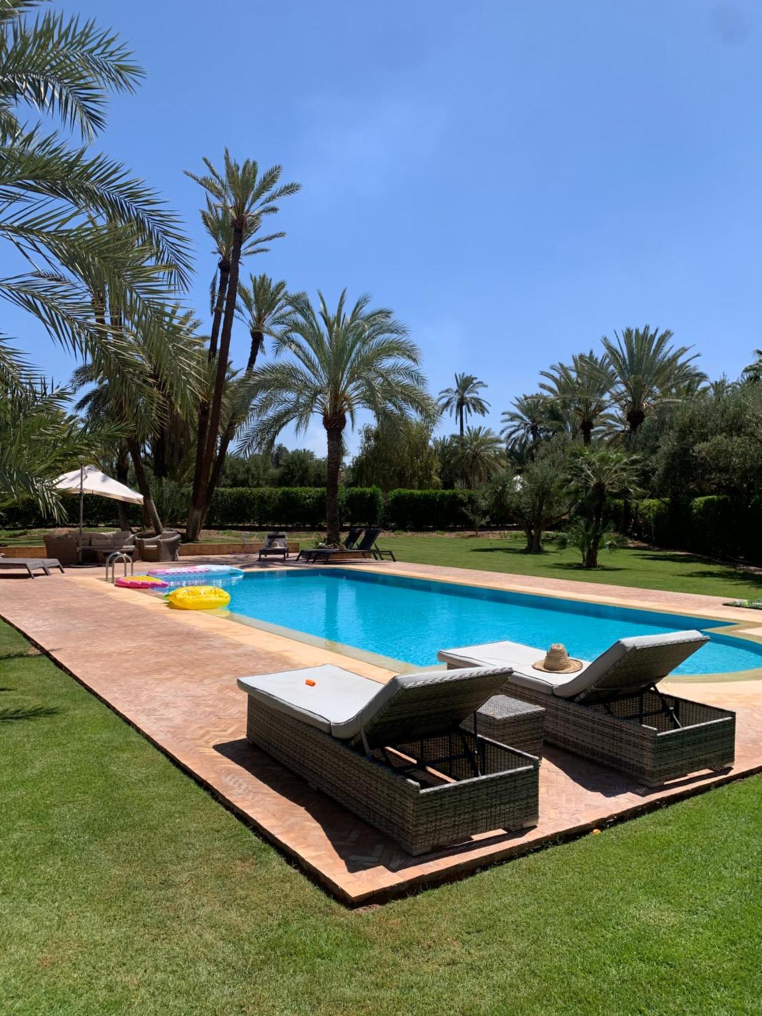 Villa Avec Piscine Privatisee A La Palmeraie 马拉喀什 外观 照片